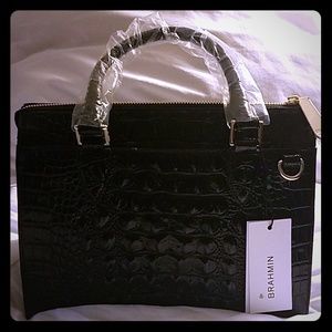 Brahmin Anywhere Convertible Black Melbourne